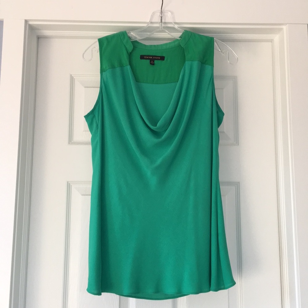 Cynthia Steffens Sleeveless Blouse